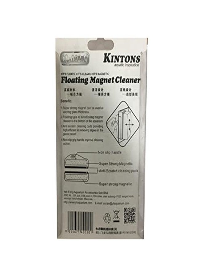 VAYINATO Kintons Green Series IQ 002 M Floating Magnetic Cleaner for Aquarium Tank - Image 5